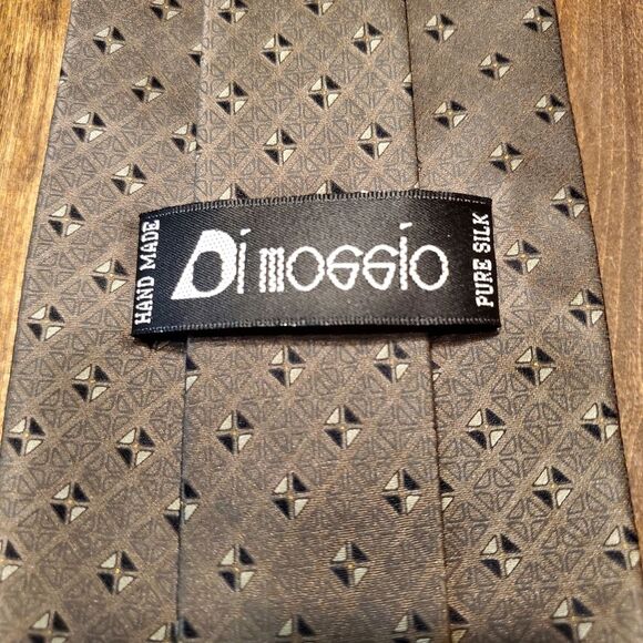 Di Moggio Hand Made Designed in Italy Men's Tie - Picture 5 of 8